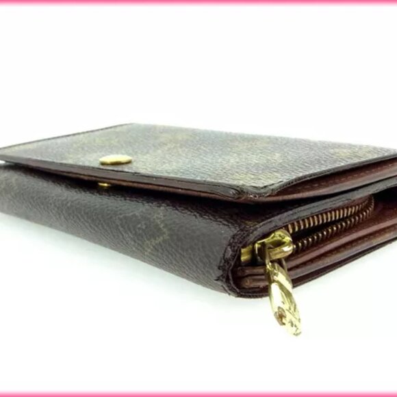 Louis Vuitton Wallet Purse Monogram Brown Woman Authentic Used - Picture 4 of 5